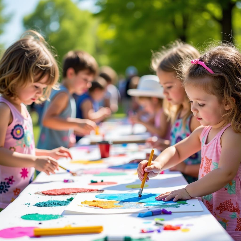 Art in the Park Appleton WI Family Activities