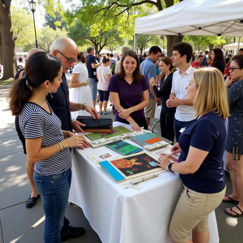 Community Engagement at Art in the Park Redlands