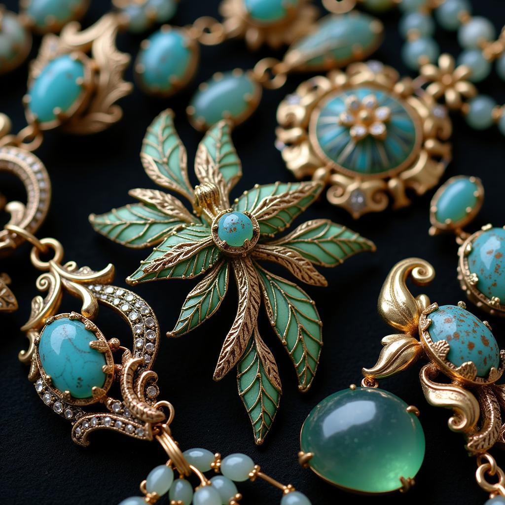 Art Nouveau Jewelry Featuring Nature-Inspired Designs