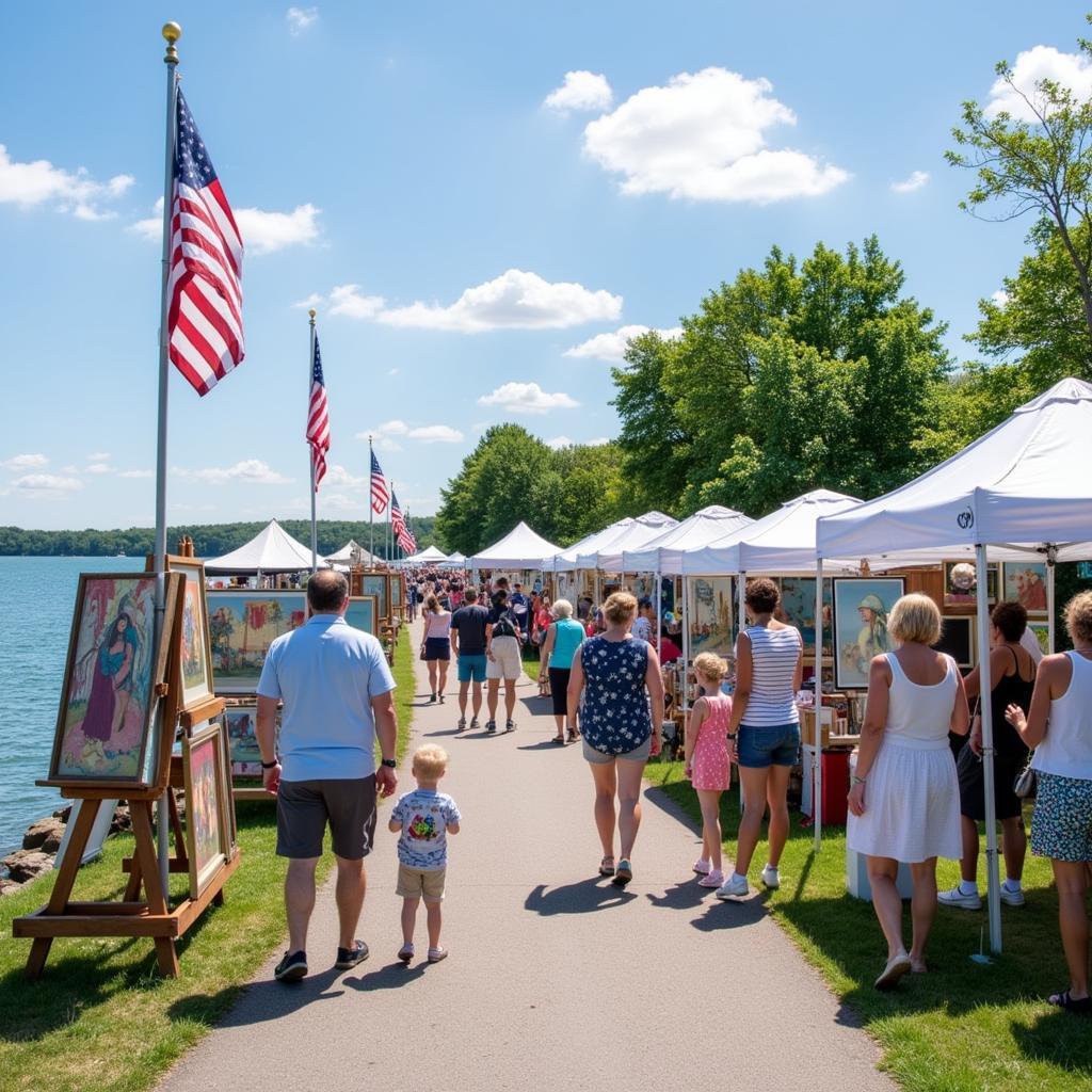 Art on the Bluff St. Joseph MI Scene