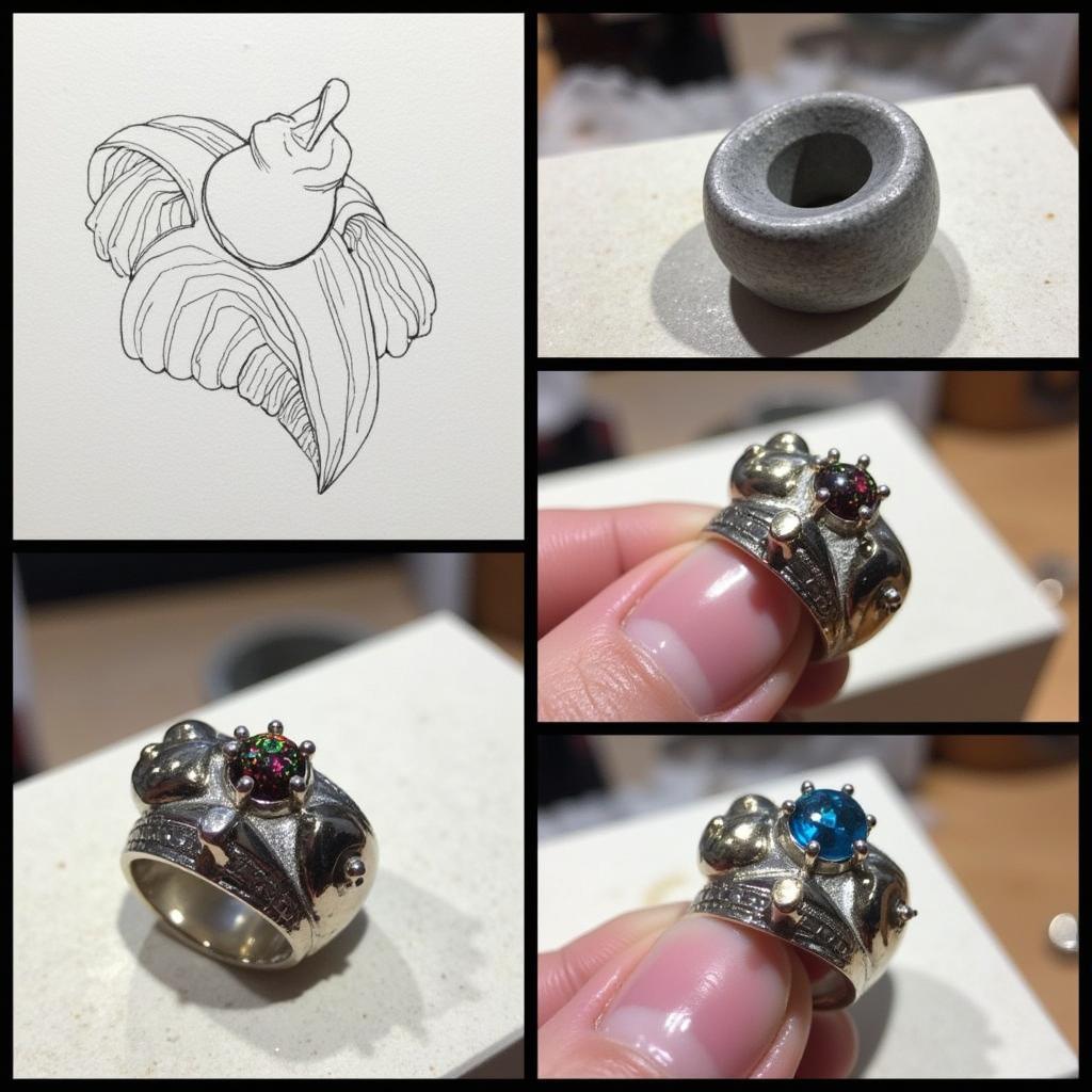 The Process of Creating an Art Ring