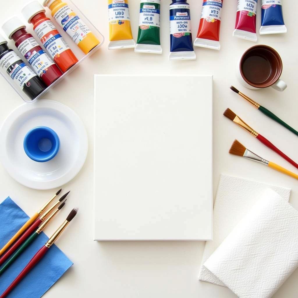 Art Sherpa acrylic painting supplies for beginners