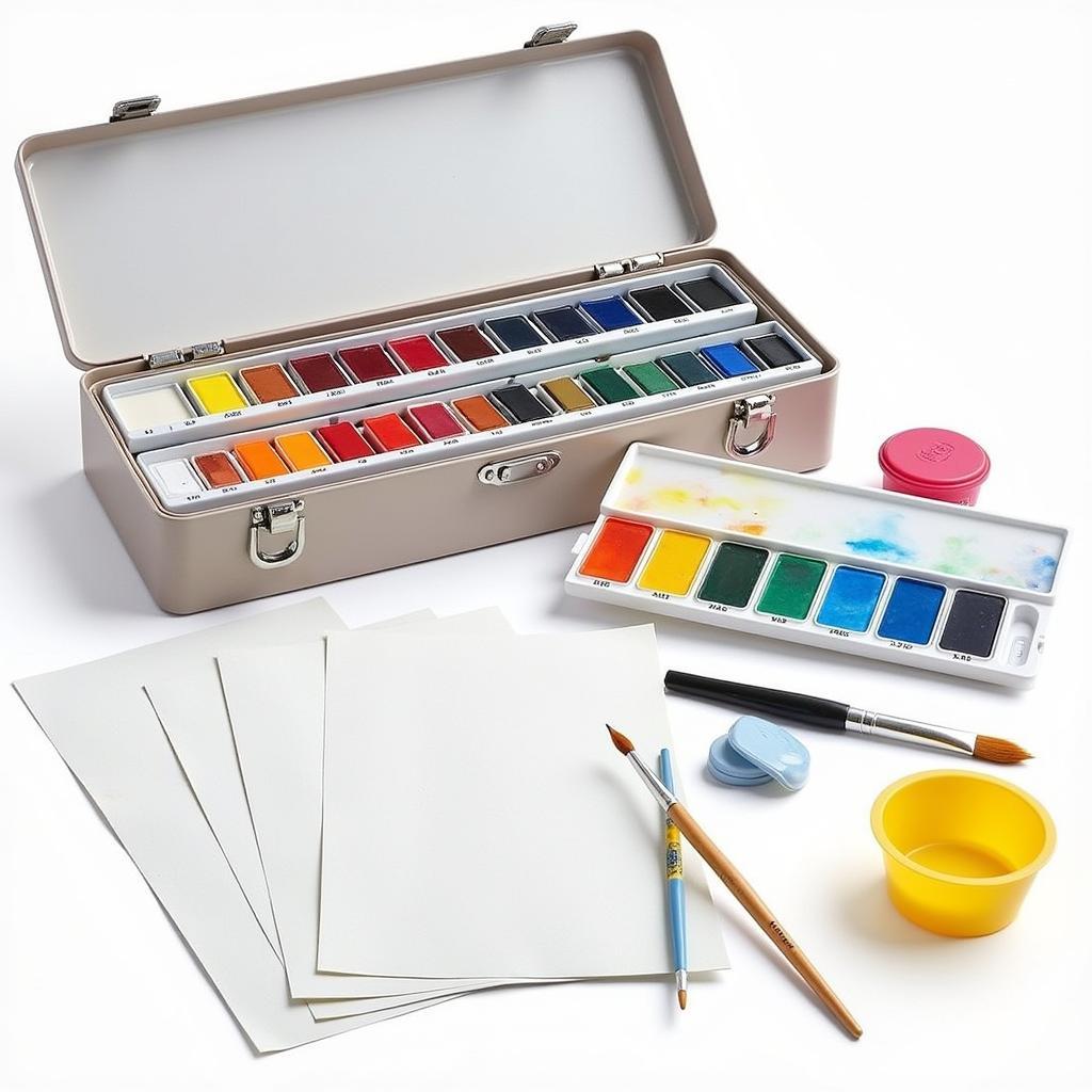 Art Supplies Kit for Watercolor Painting