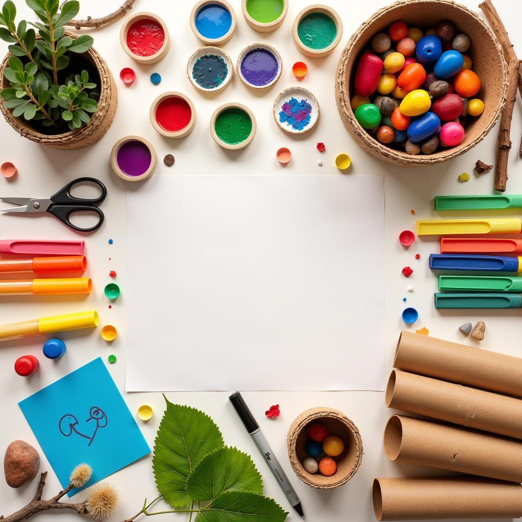 Essential Art Supplies for a Preschool Art Table