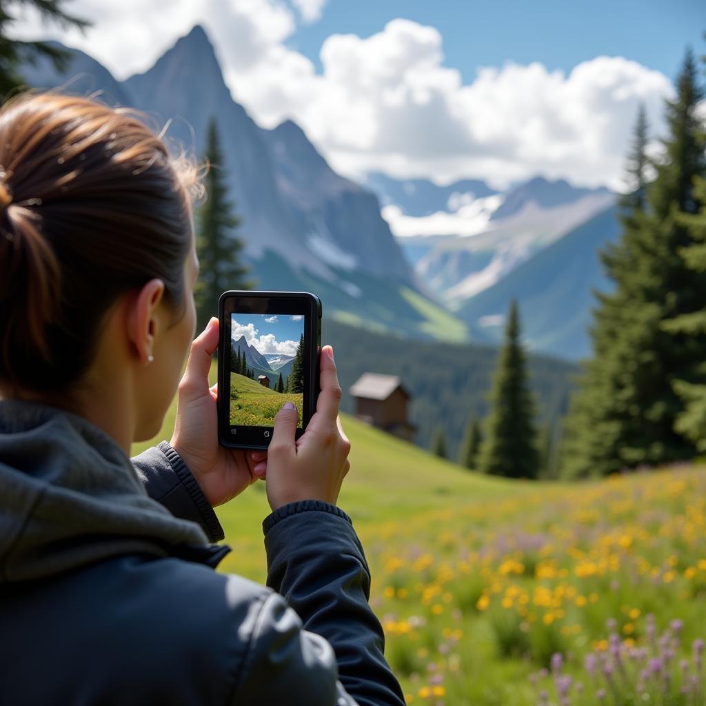 Art Viewfinder: Framing a Landscape Composition