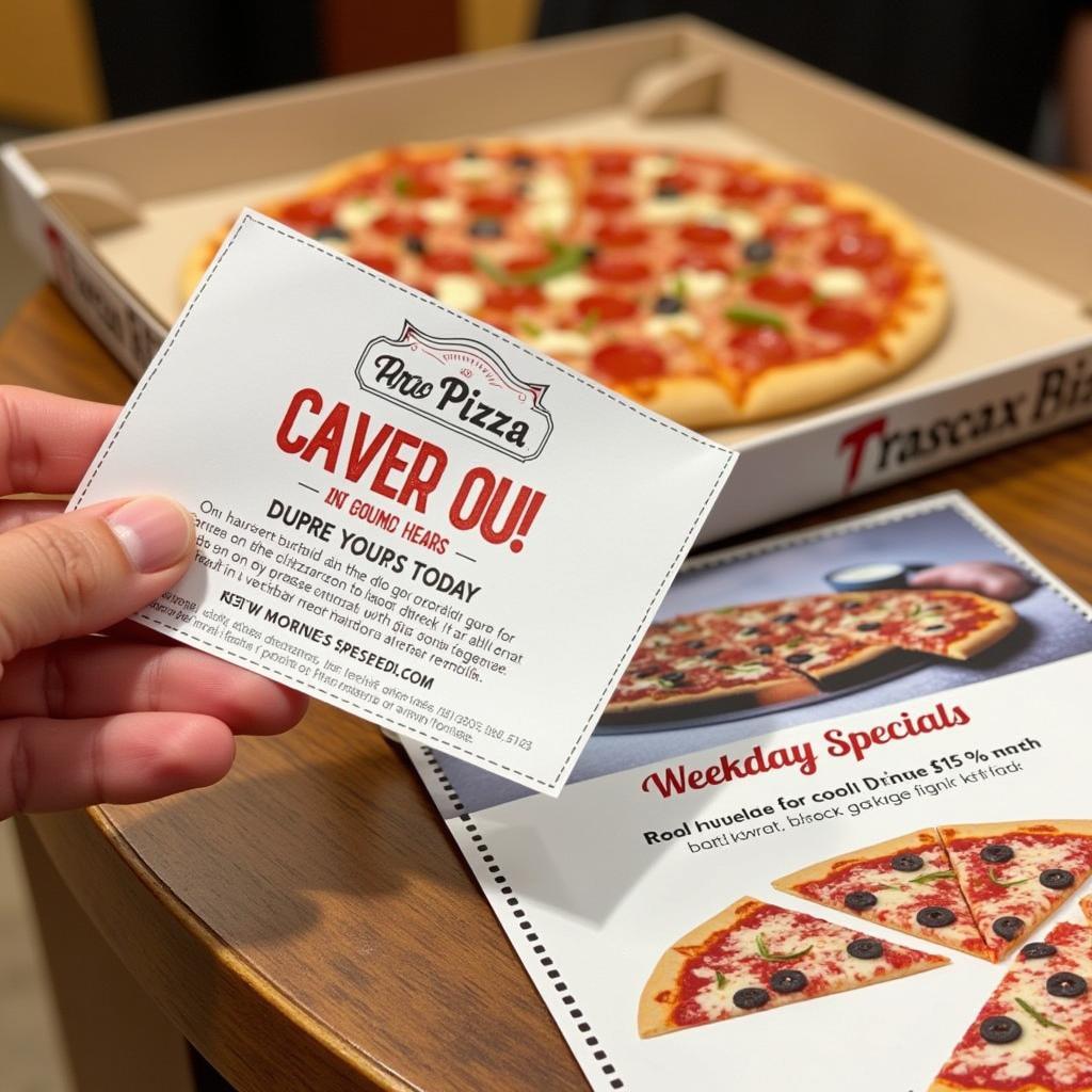 Combining Artes Pizza coupons with existing deals