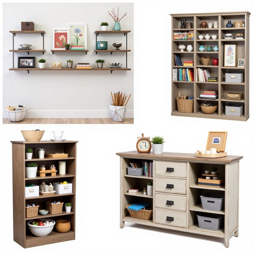 Different Types of Arts and Crafts Shelves