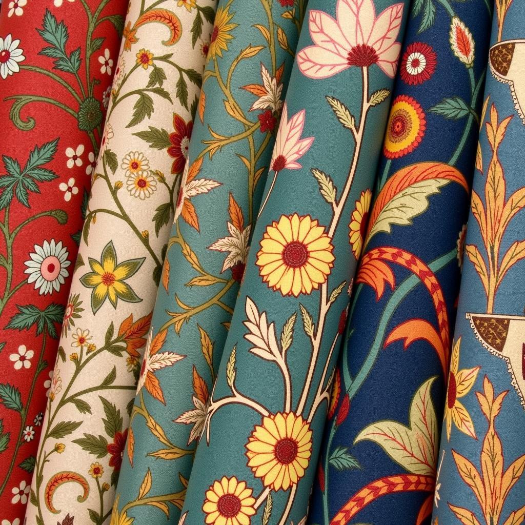 Examples of Arts and Crafts Upholstery Fabric