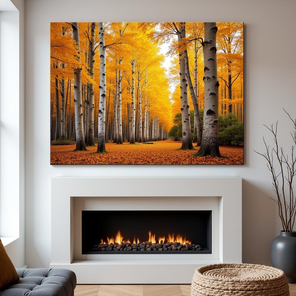 Aspen Grove Wall Art on Canvas