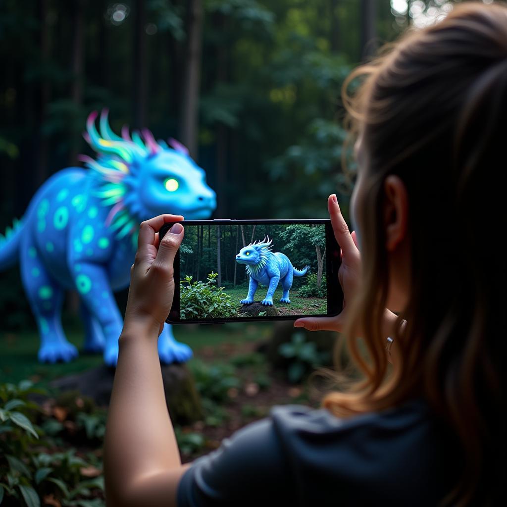 Augmented Reality Zoo Experience