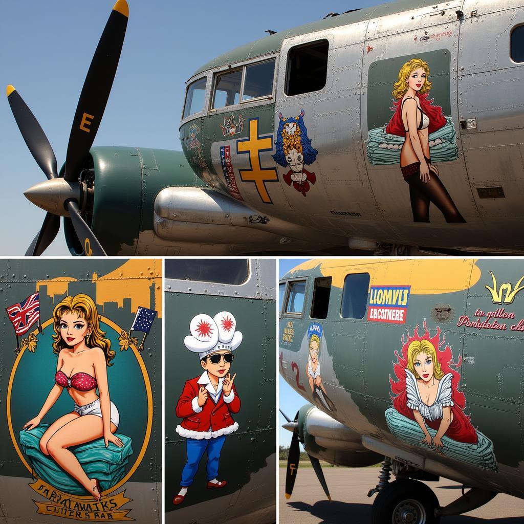 B-24 Nose Art Symbolism: WWII Aircraft Paintings