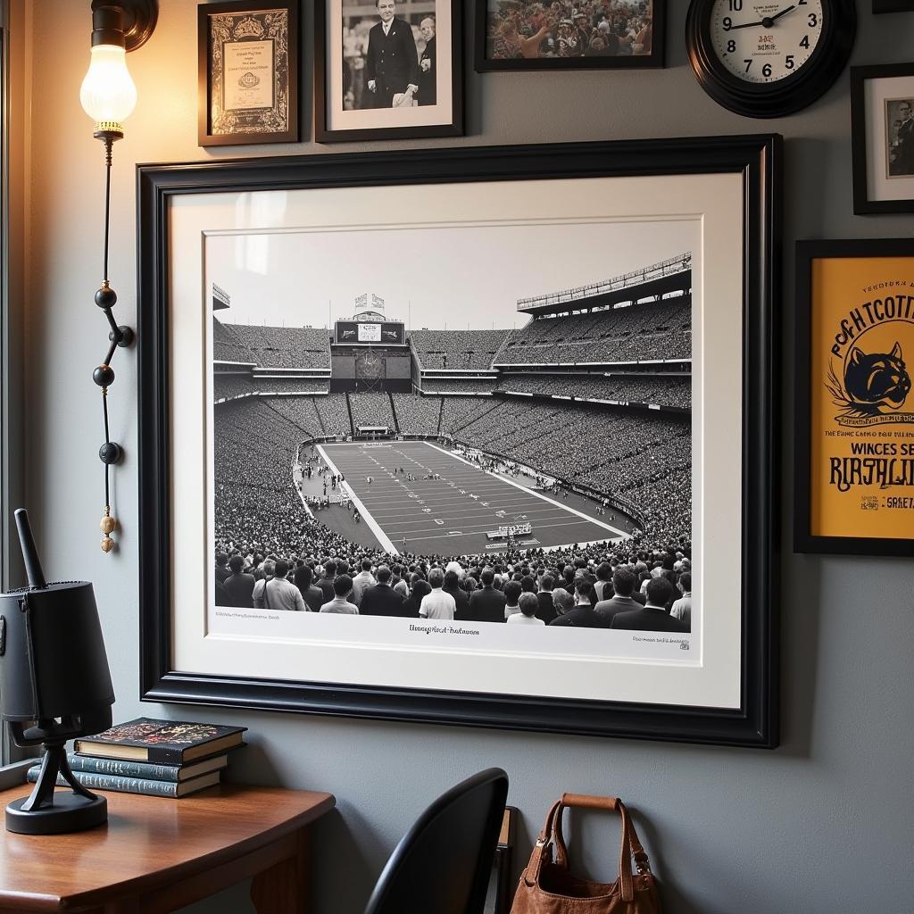 Vintage Photo of Beaver Stadium Wall Art