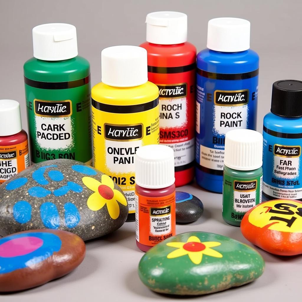 Best Paints for Rock Snake Art