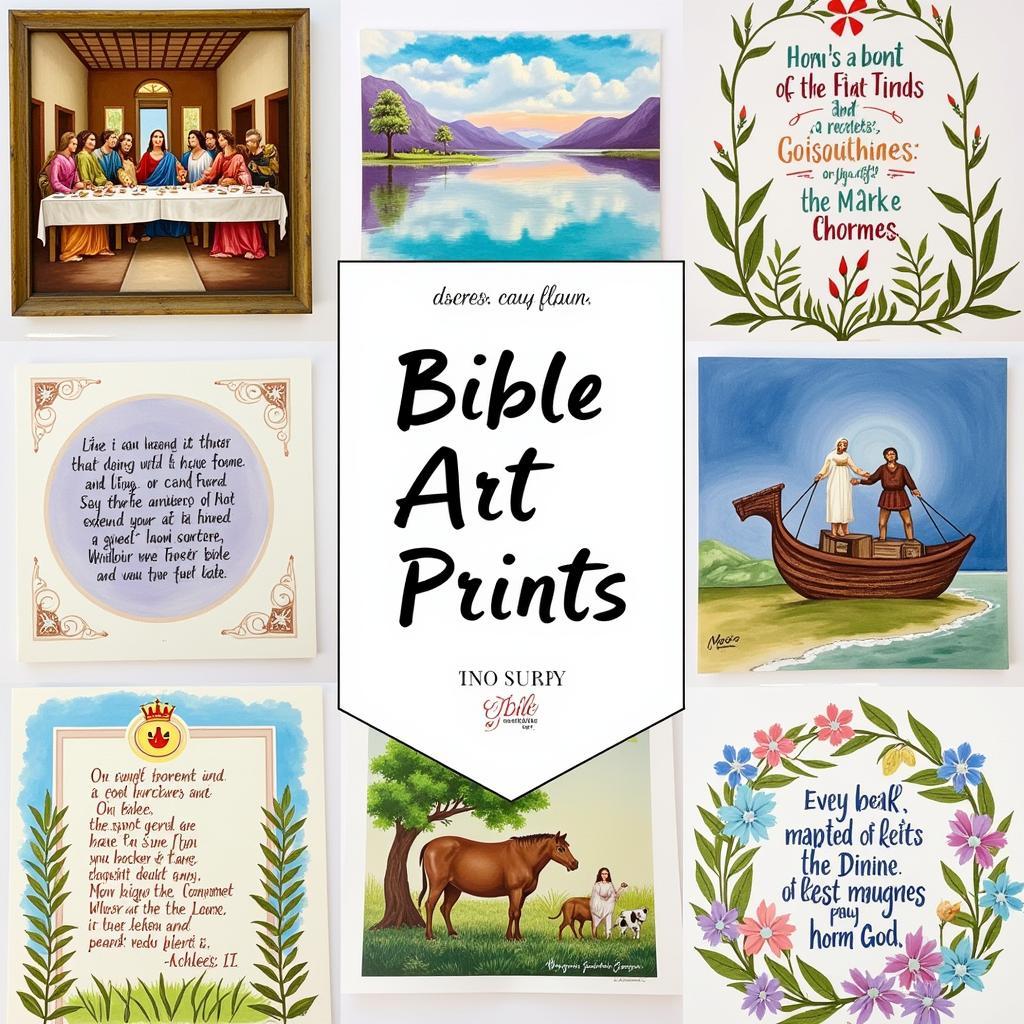 Collection of Bible Art Prints