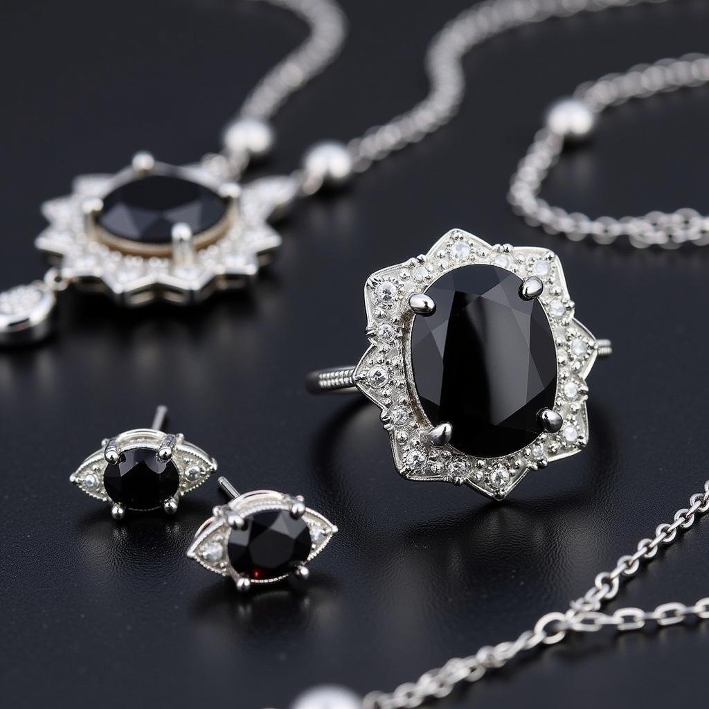 Stunning Black Diamond Jewelry: Rings, Necklaces, and Earrings