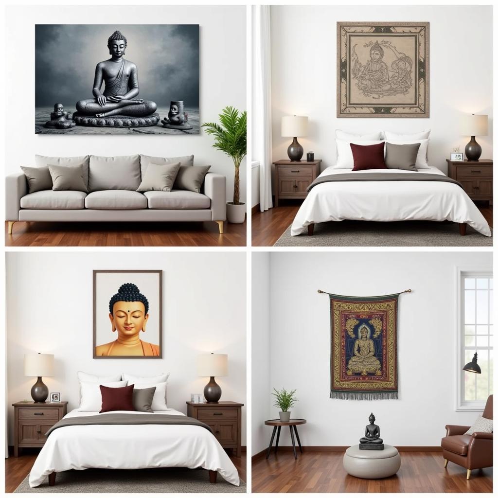 Buddha Wall Art Placement Ideas