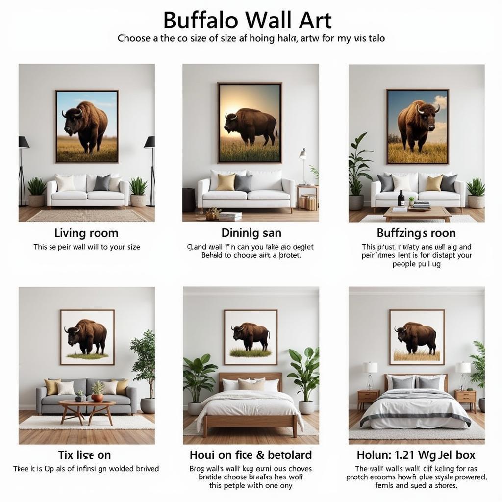 Placement Ideas for Buffalo Wall Art