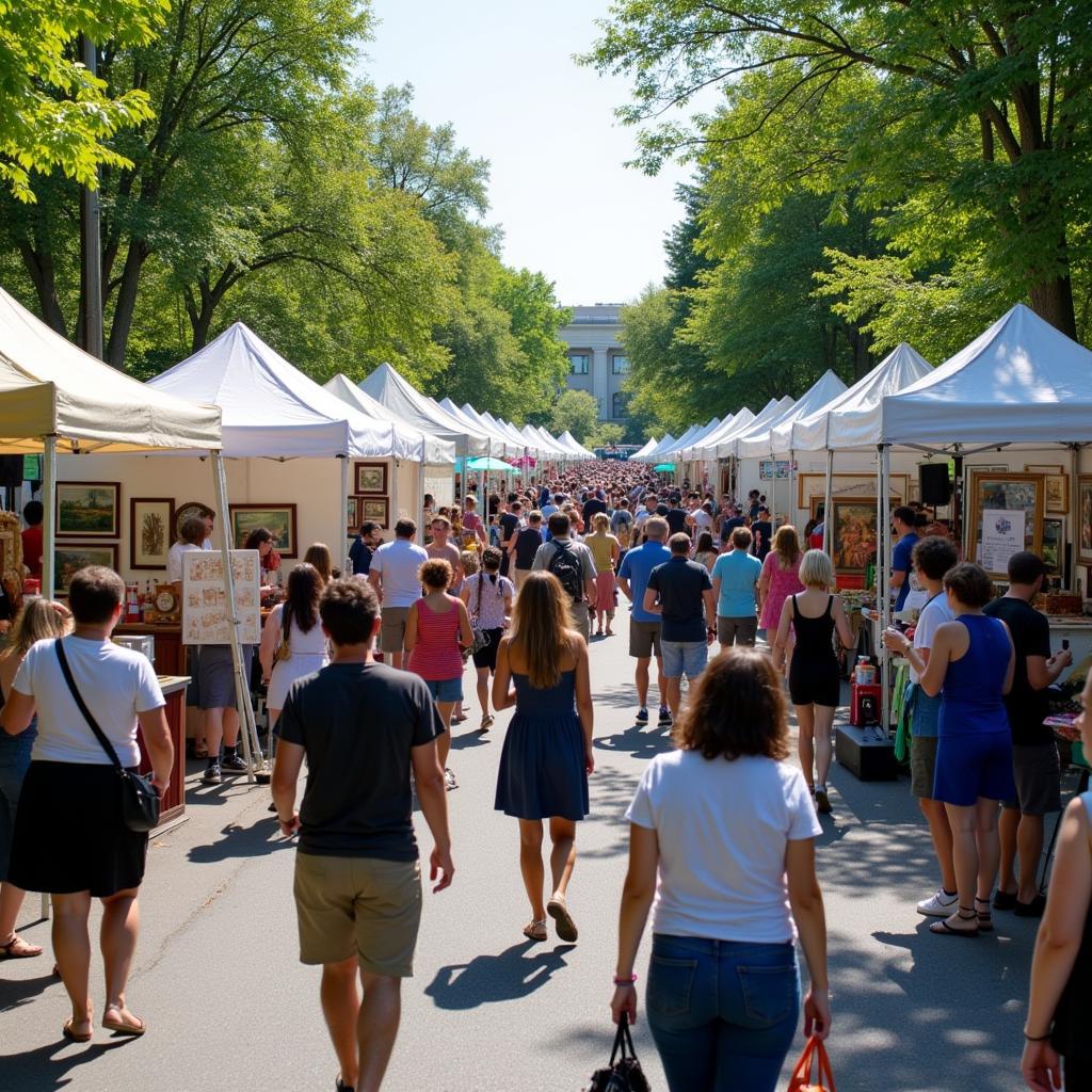 Cedarhurst Art Fair Atmosphere