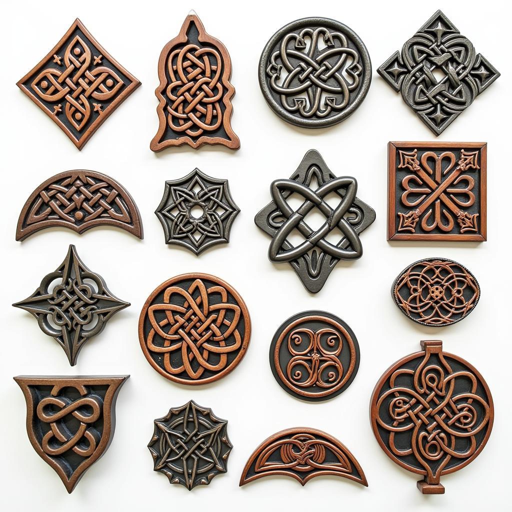 Variety of Celtic Knot Wall Art Designs