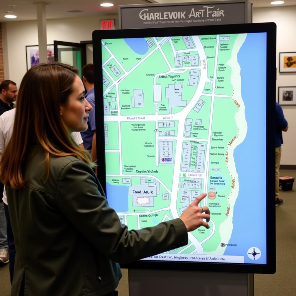 Charlevoix Art Fair Interactive Map