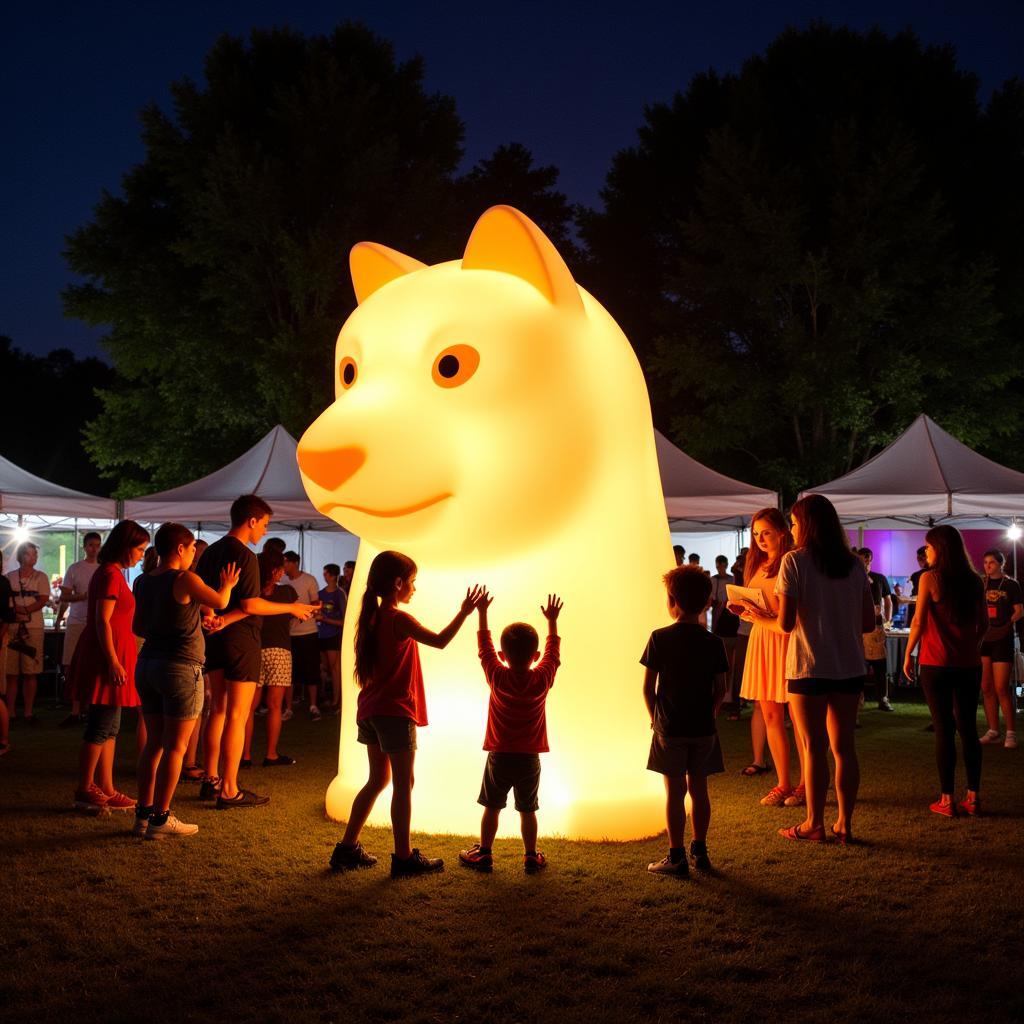 Charlottesville Arts Festival Interactive Installation