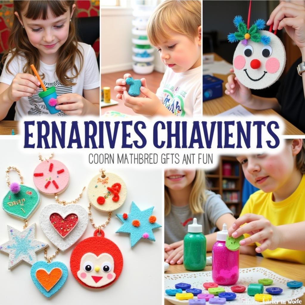 Christmas Ornament Crafts for Elementary Students