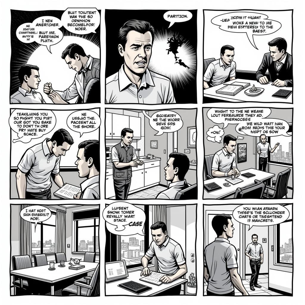 Examples of Comic Panel Transitions