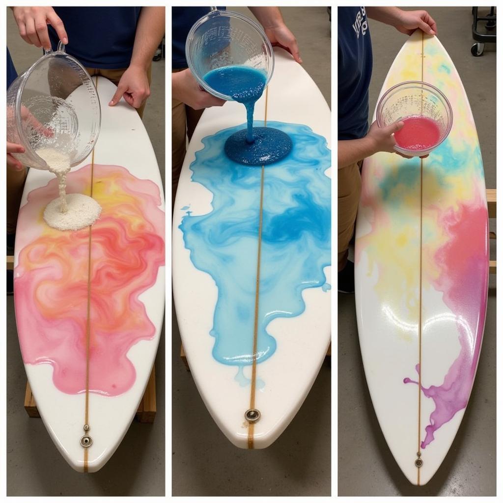 Cool Surfboard Art: DIY Resin Tinting