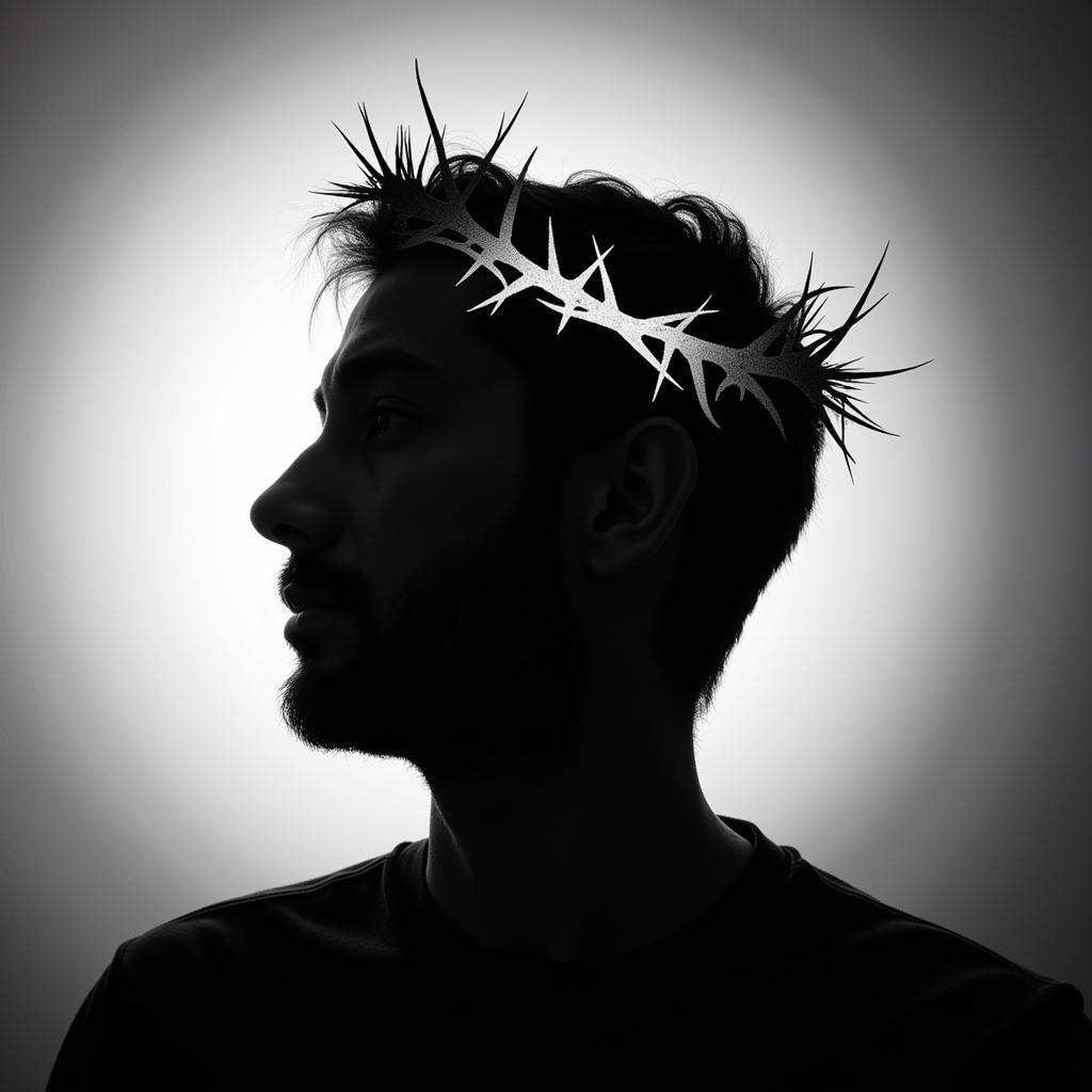 Conceptual Photography of Crown of Thorns