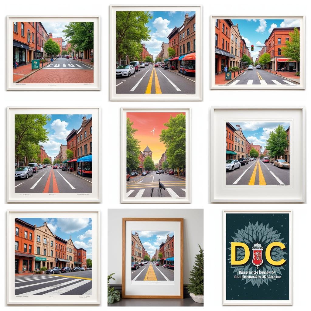 DC Art Prints Showcasing Vibrant Neighborhoods