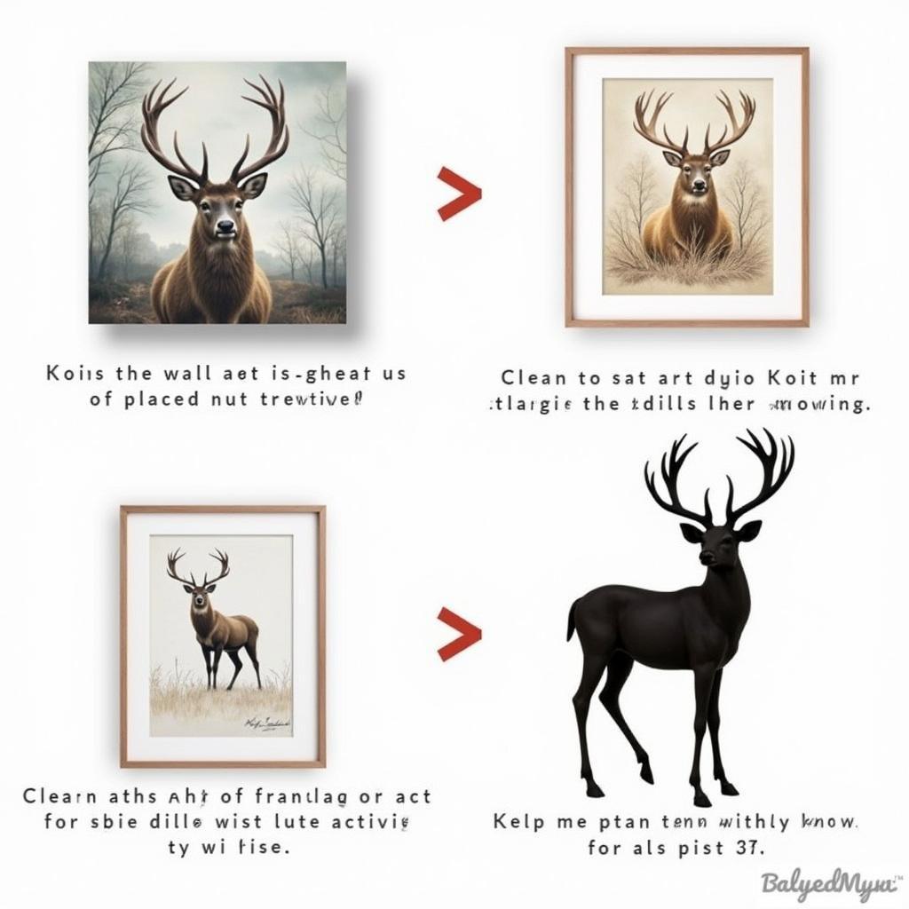 Deer Wall Art Cleaning and Maintenance Tips