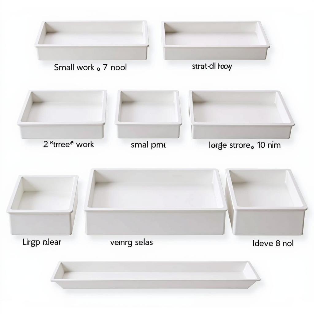 Different Paint Tray Sizes for Various Projects