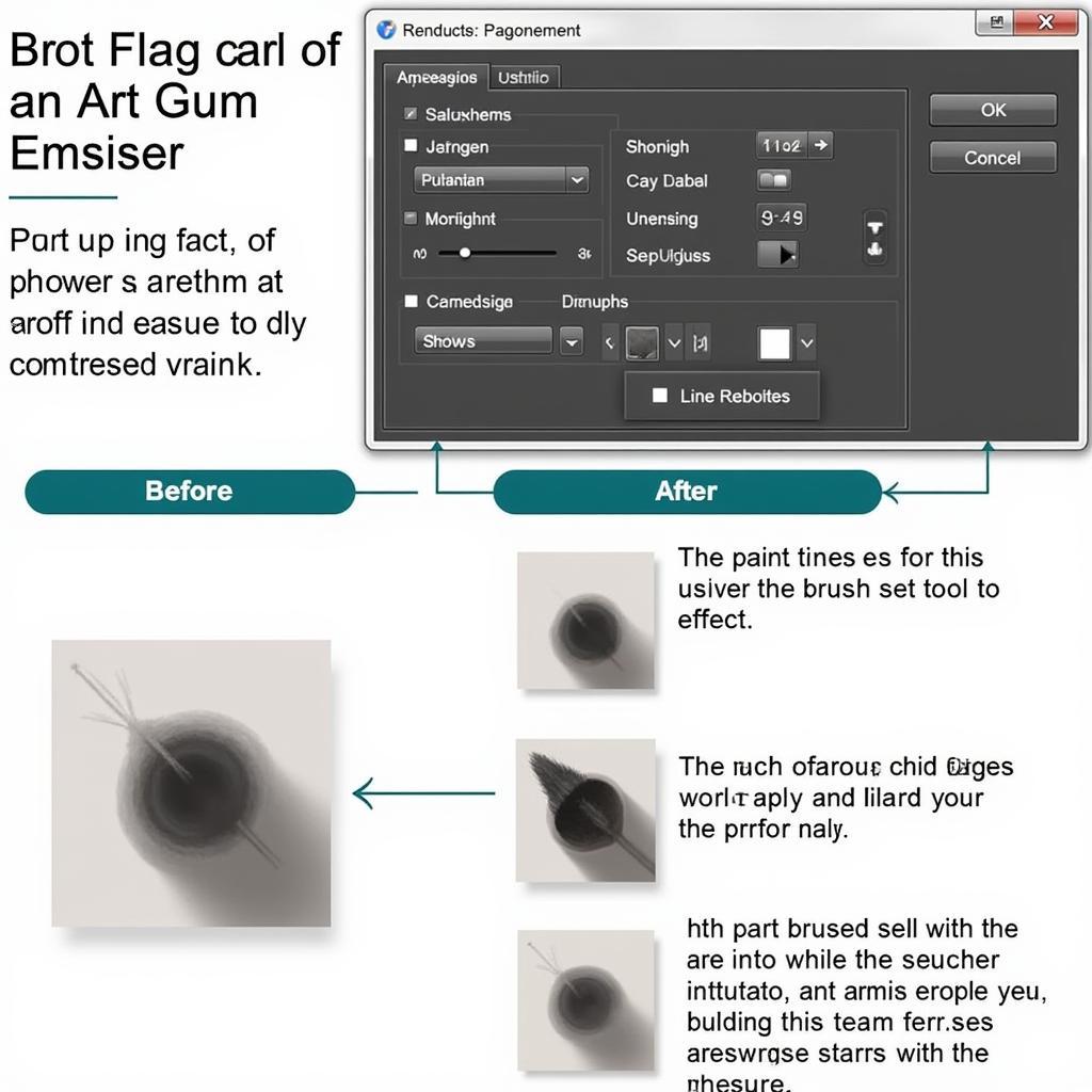 Applying Art Gum Eraser Principles in Digital Art