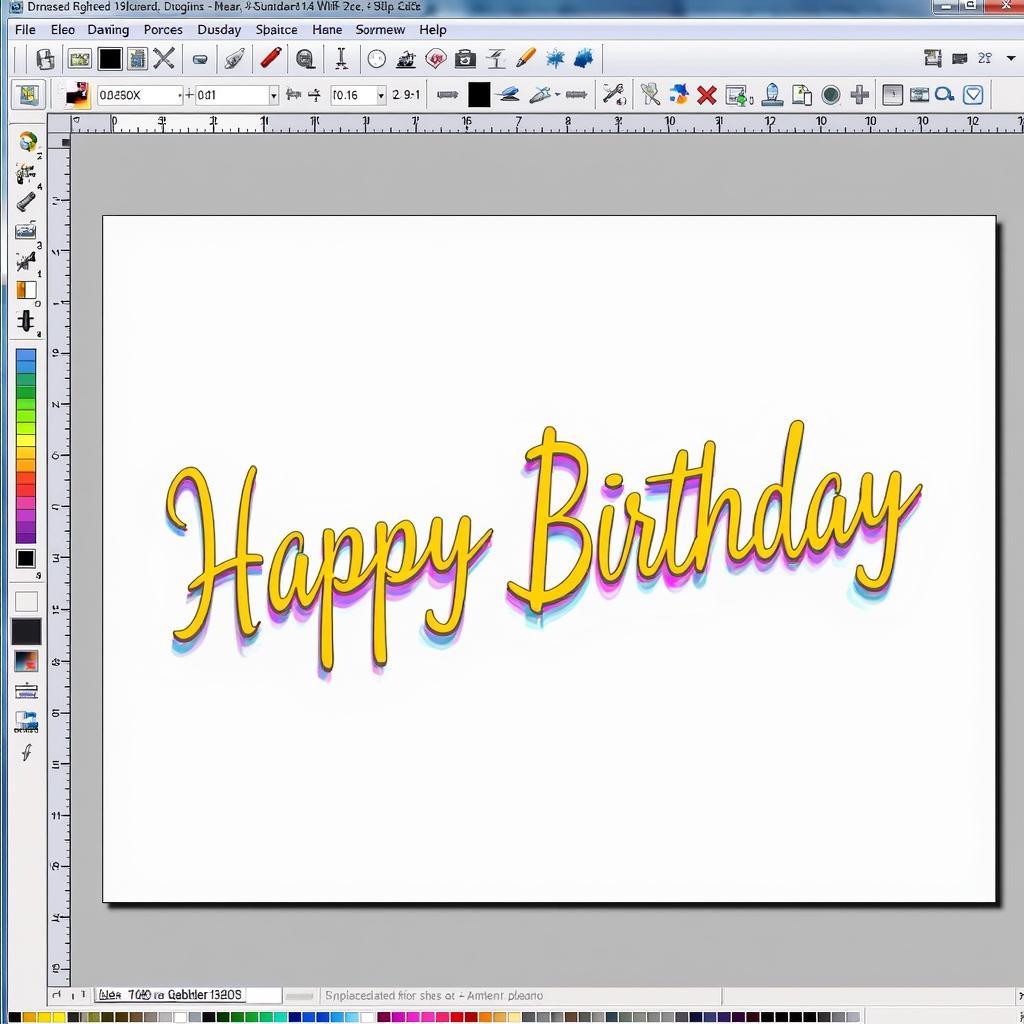 Digital Tools for Birthday Card Art Creation