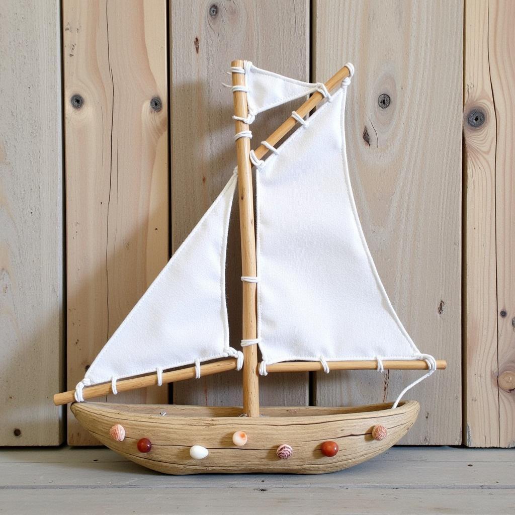 DIY Driftwood Sailboat Wall Art