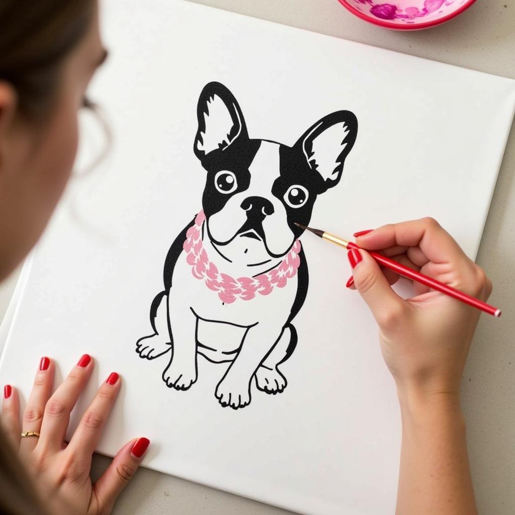 Creative DIY French Bulldog Wall Art Projects