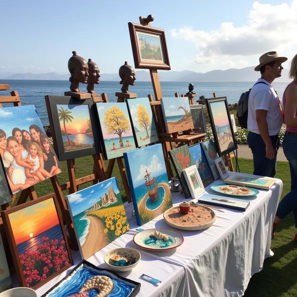 Doheny Surf and Art Festival Art Display