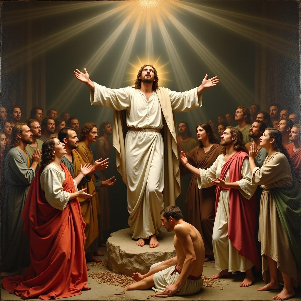 Early LDS Resurrection Art Showing European Influence