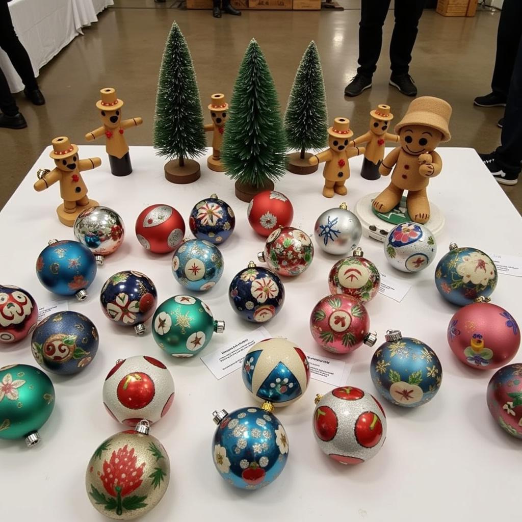 Handmade Ornaments at the E.J. Thomas Christmas Arts & Crafts Show