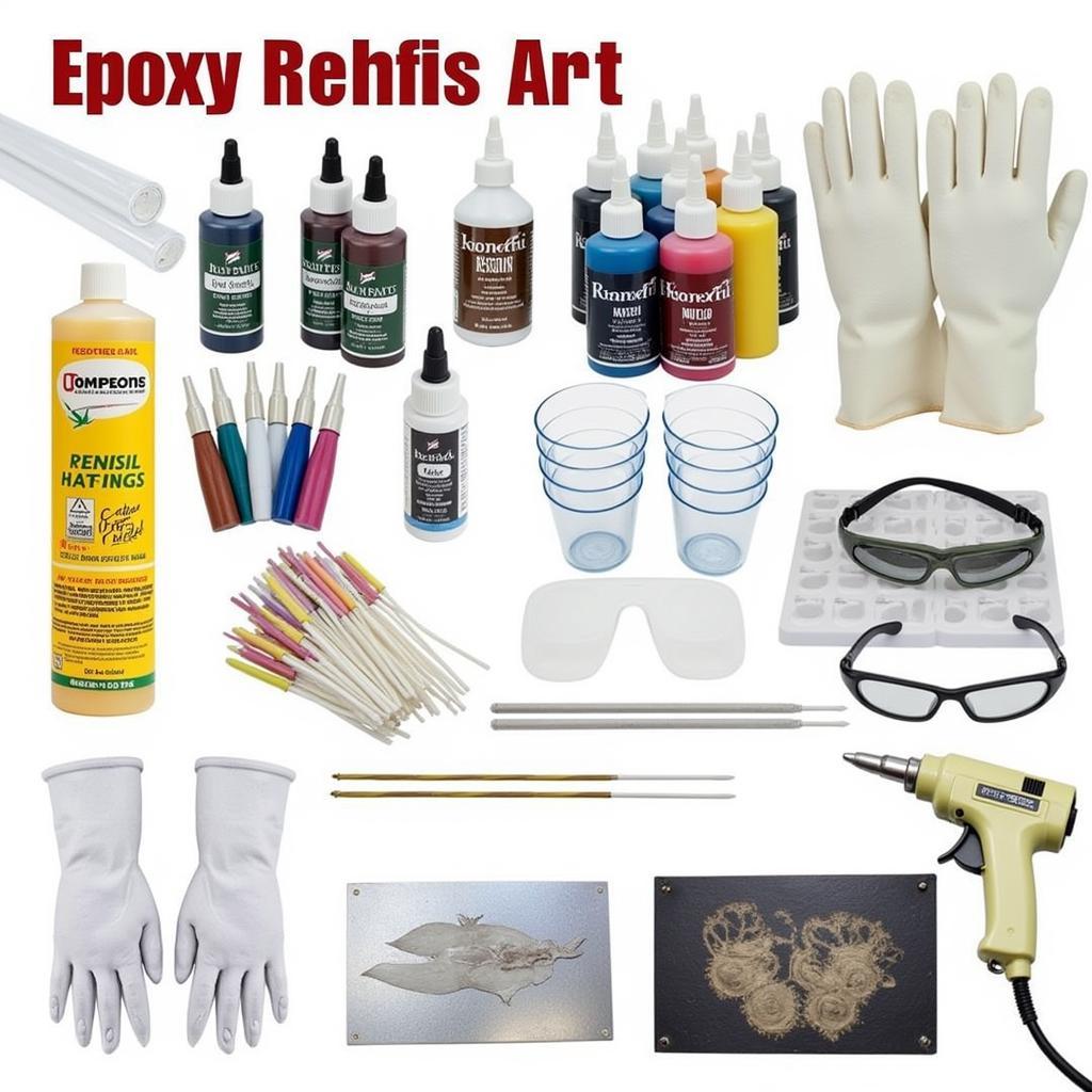 Essential Materials and Tools for Epoxy Resin Art