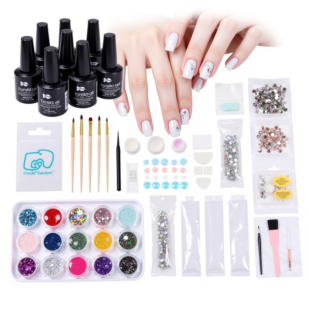 Essential Art Nail Products Kit