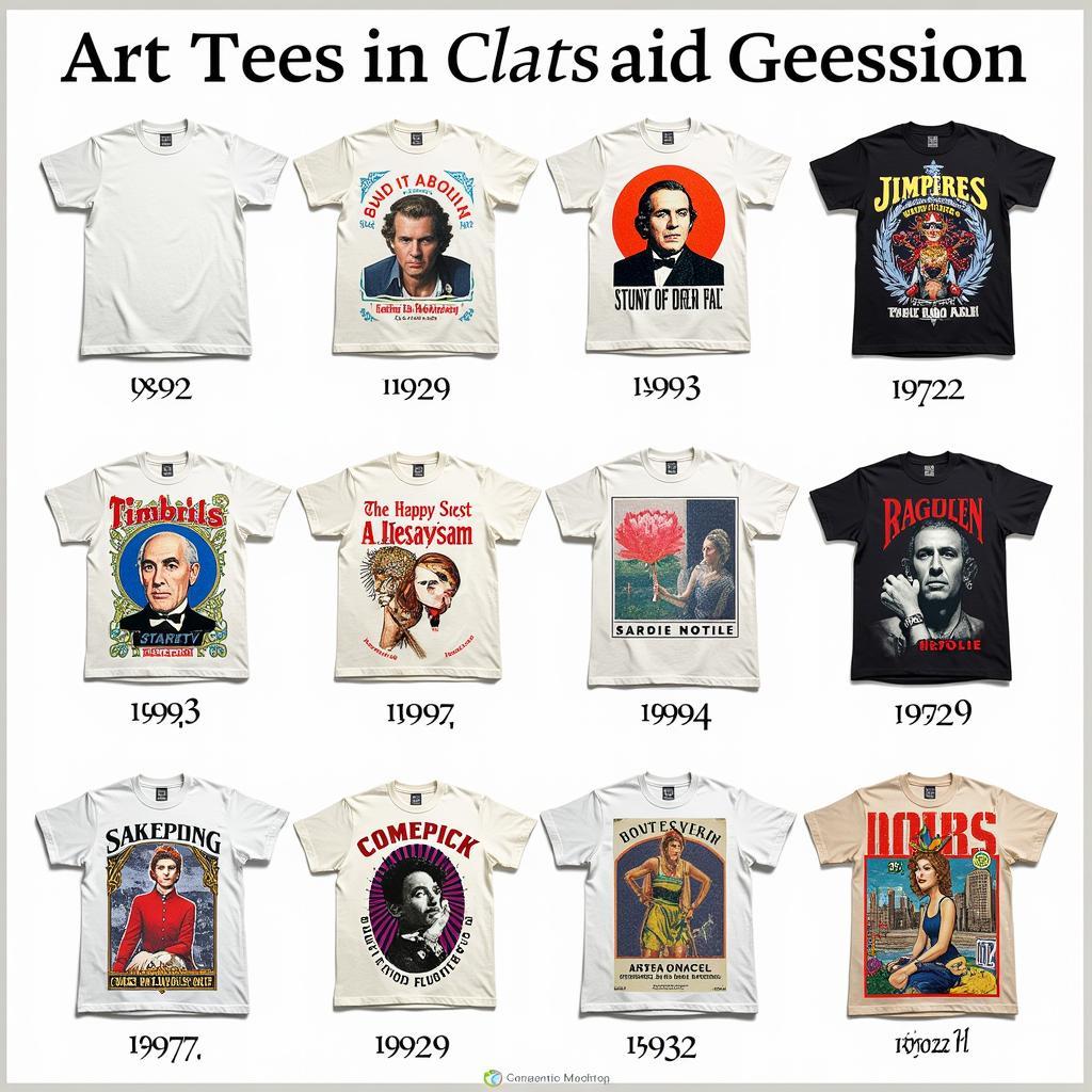 Evolution of Art T-shirts Through the Decades