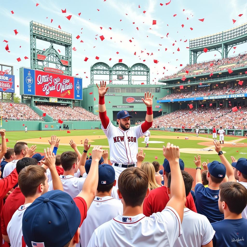 Fenway Park Limited Edition Print Celebration