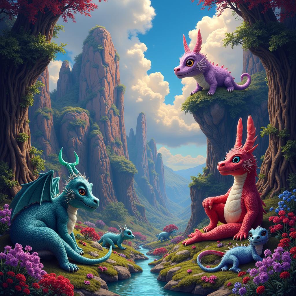 Fernando Valenzuela's Mythical Creatures in Digital Art