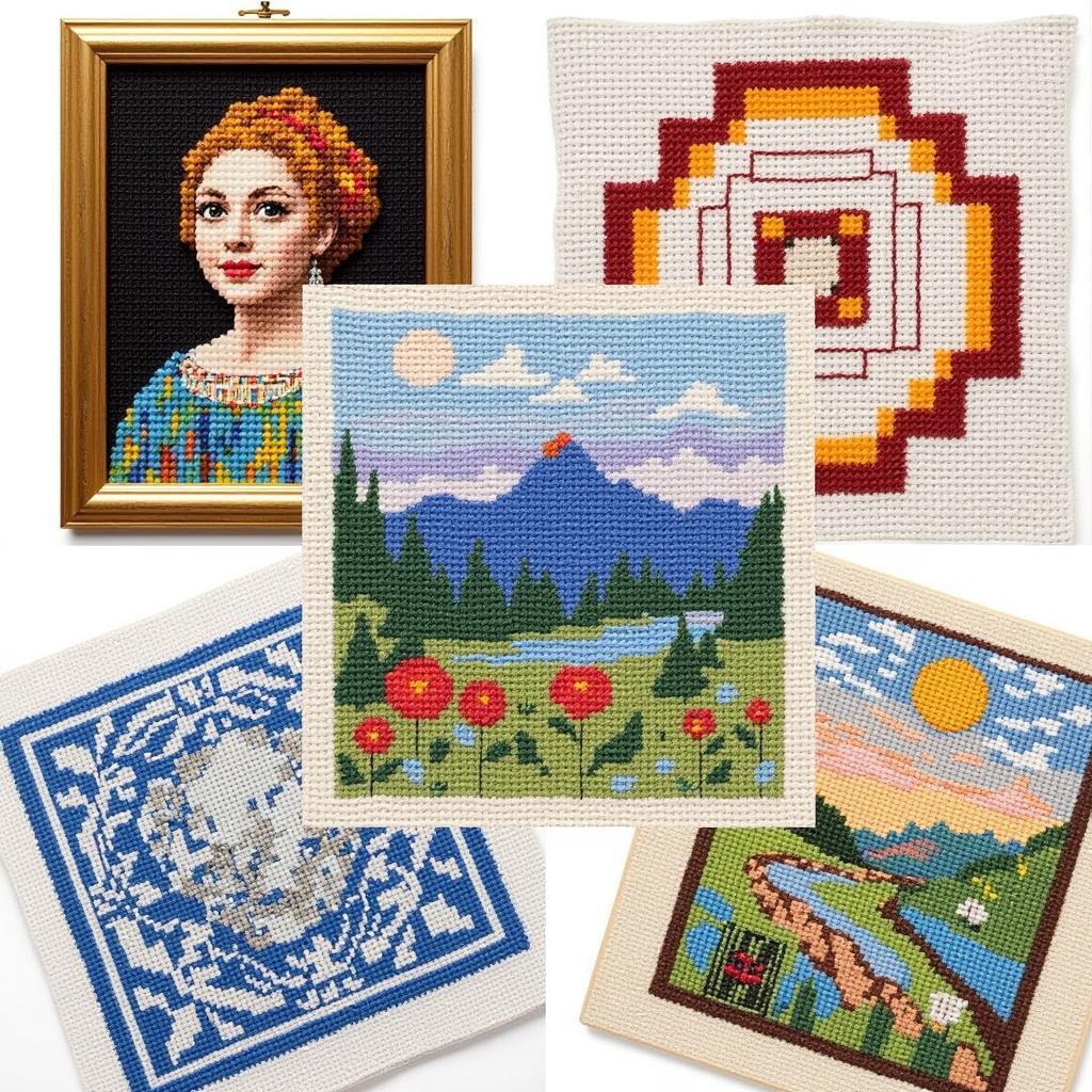 Examples of Fine Art Cross Stitch Patterns