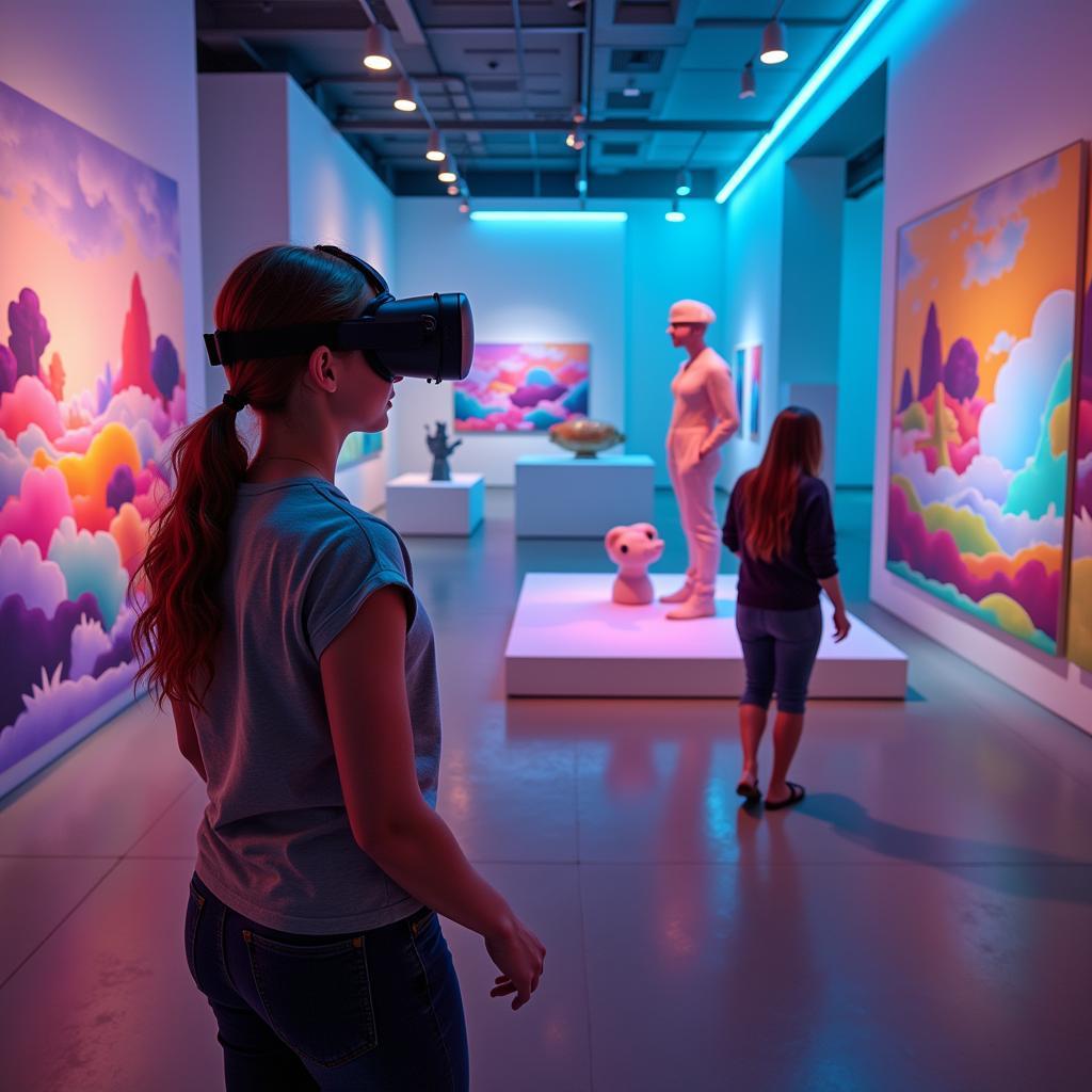 Virtual Reality Experience at Firefly Art Fair