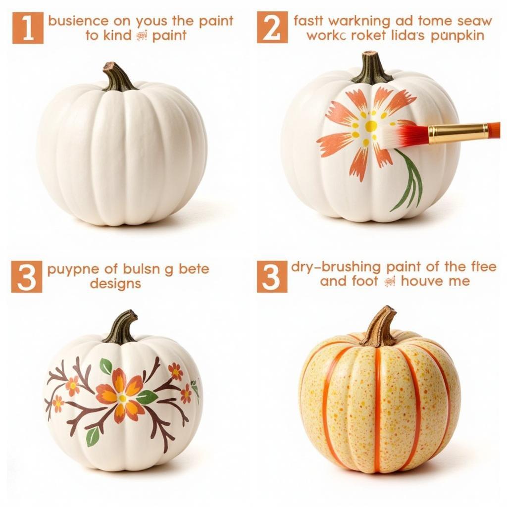 Folk Art Pumpkin Painting Techniques