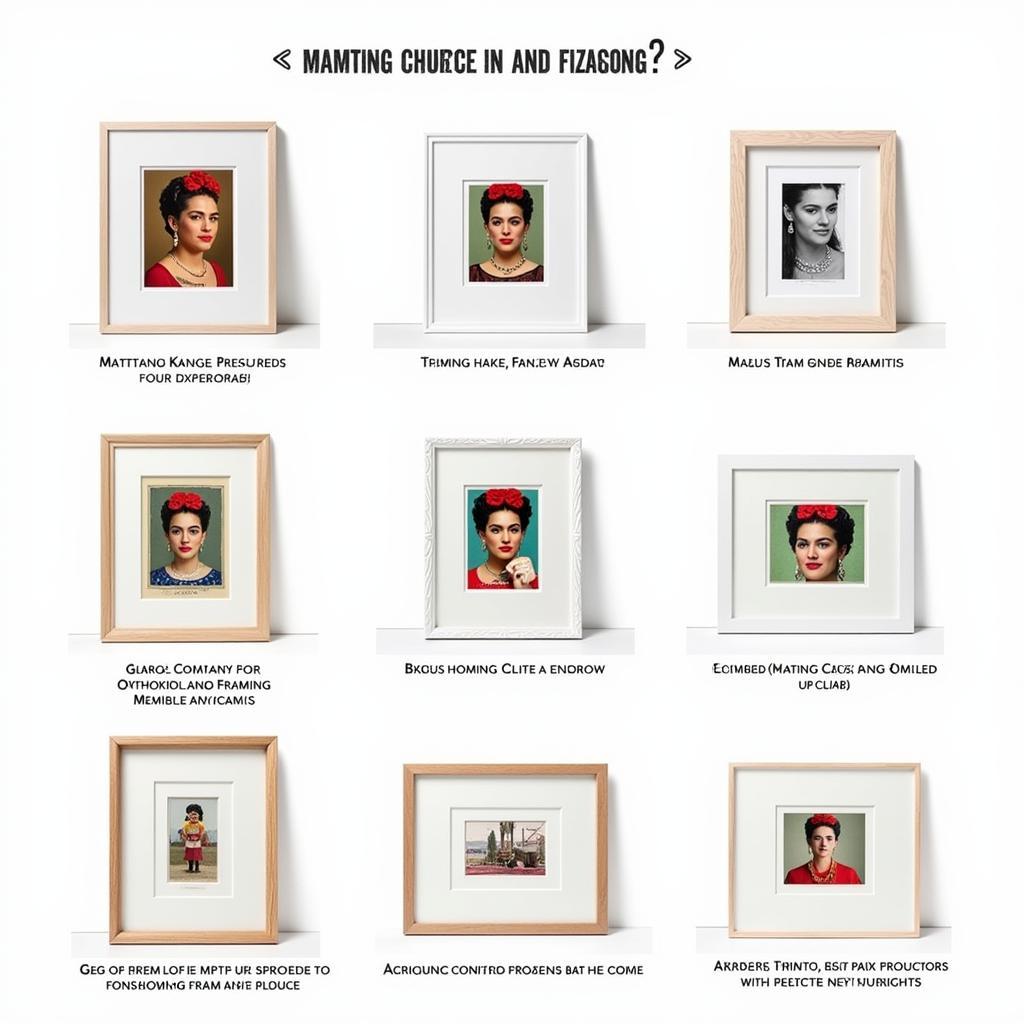 Framing Frida Kahlo Prints