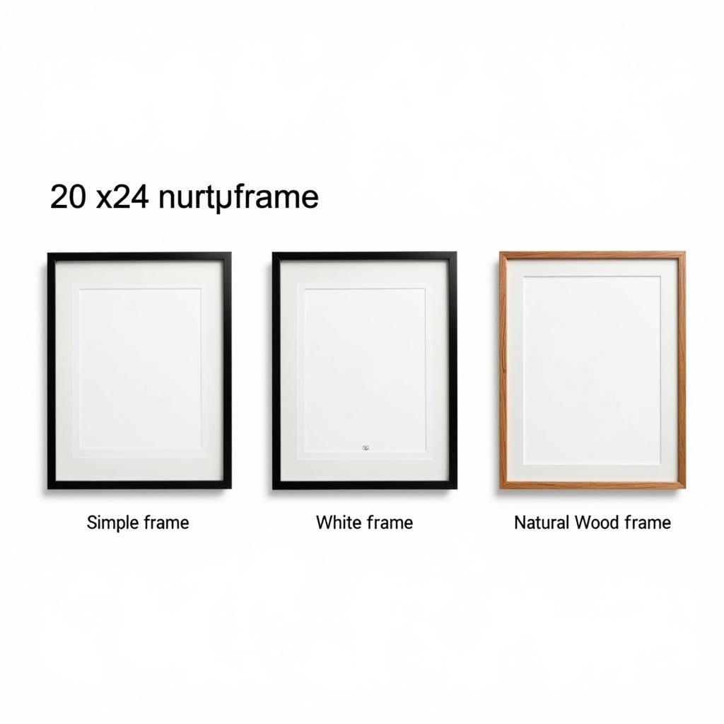 Different Framing Options for 20x24 Art Prints