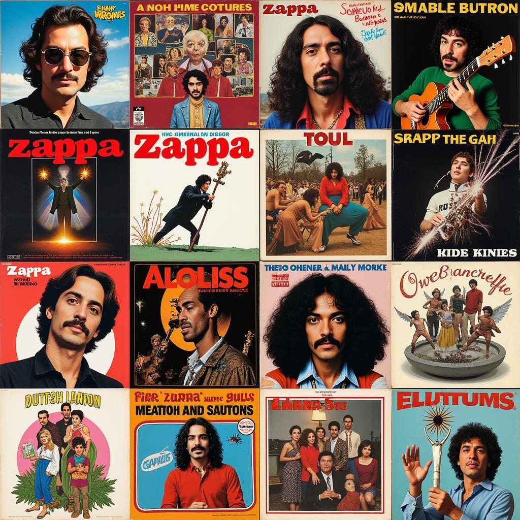 Recurring Themes in Frank Zappa's Album Art